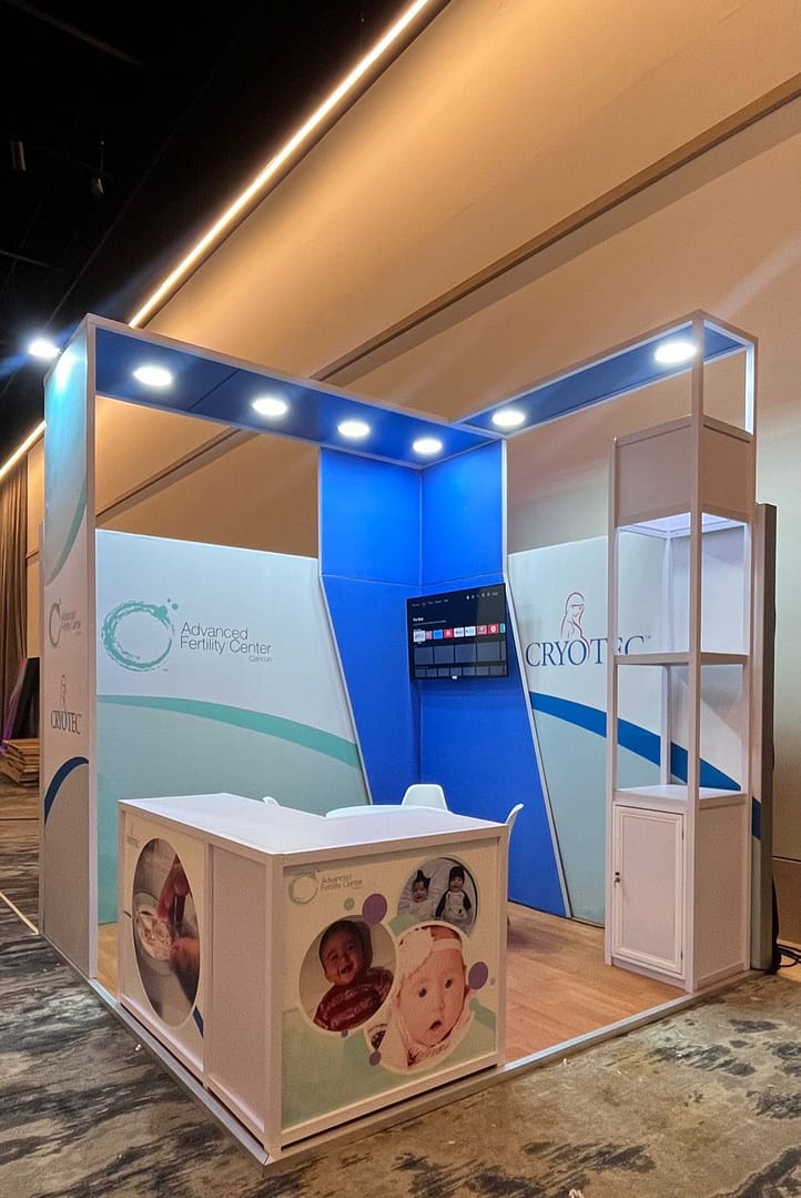 Diseño de stand 3×3 Cryotec